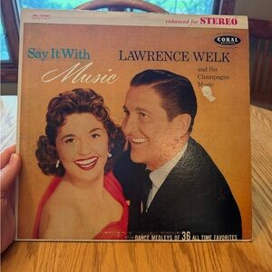 Set of 6 Vintage Lawrence Welk Vinyl Records